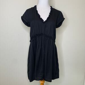 Zara | Dresses | Zara Green Daisy Print Puff Sleeves Mini Dress | Poshmark